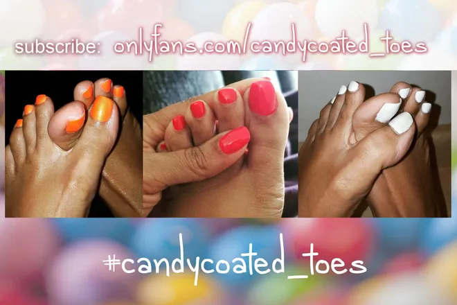 OnlyFans cuenta candycoated_toes header 2