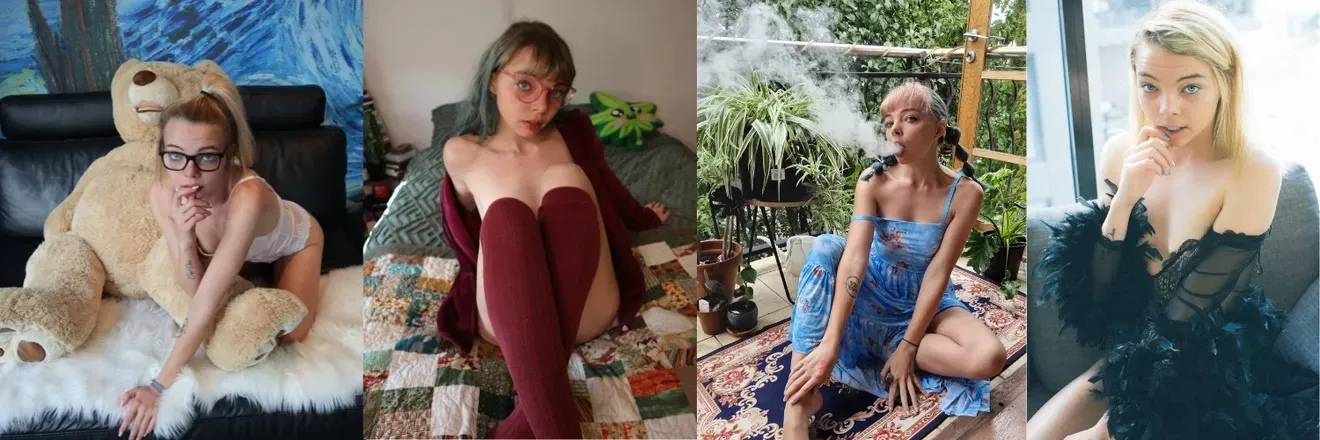 OnlyFans account  somestonerchic header 2