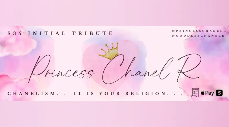 OnlyFans account  goddesschanelr header 2