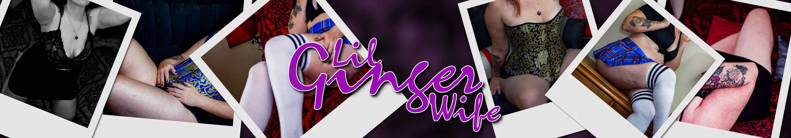 OnlyFans cuenta lilgingerwife header 2