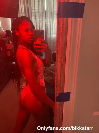 OnlyFans account  blkkstarr avatar 1