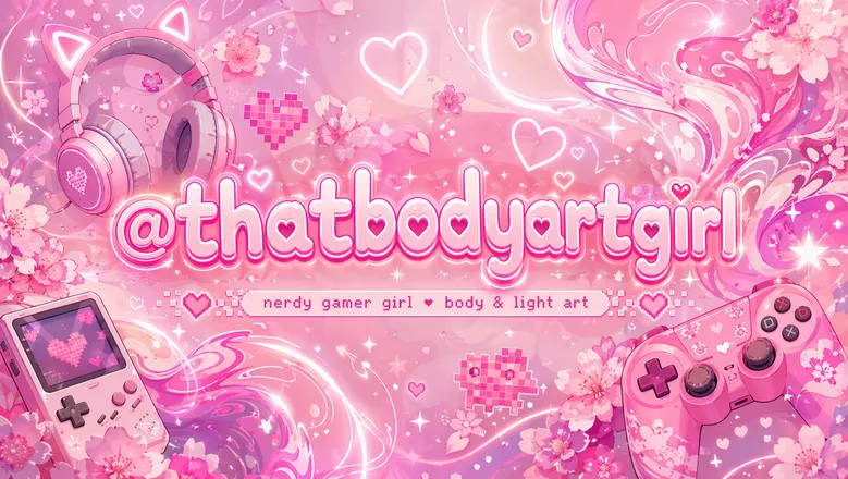 OnlyFans cuenta thatbodyartgirl header 2