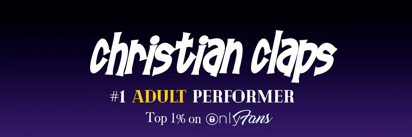 OnlyFans cuenta christianclapsfree header 2