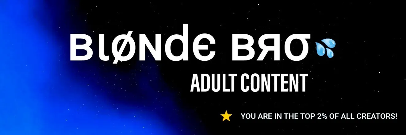 OnlyFans cuenta bl0ndebro header 2
