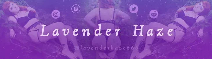 OnlyFans cuenta lavenderhaze666 header 2