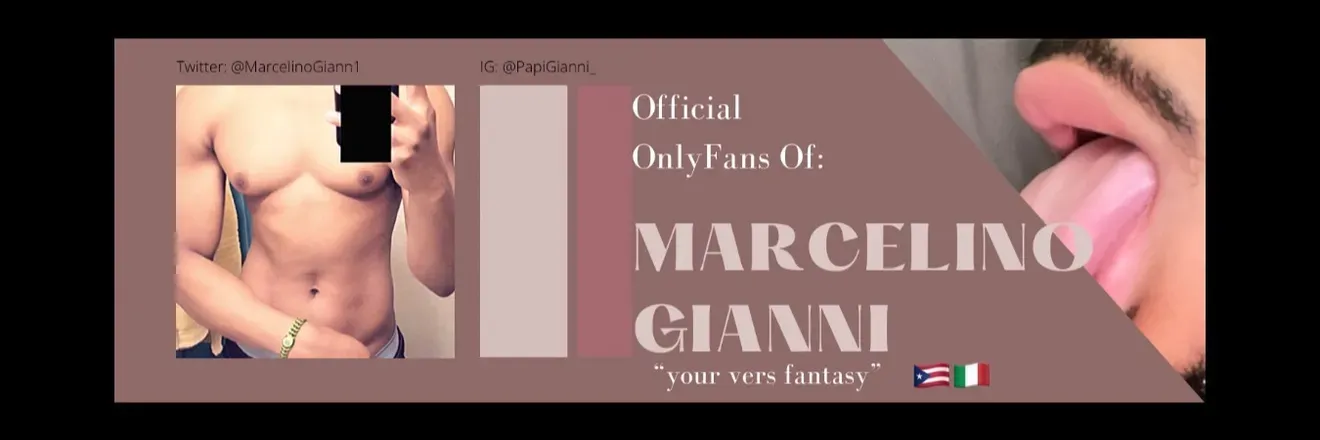 OnlyFans account  giannipapi header 2