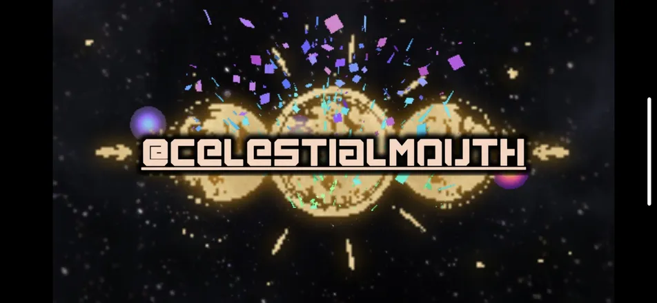 OnlyFans account  celestialmouth header 2