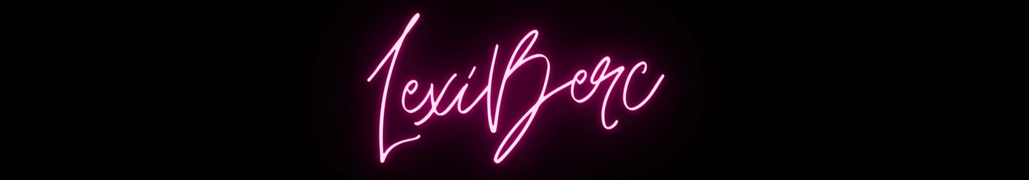 OnlyFans account  lexiberc header 2