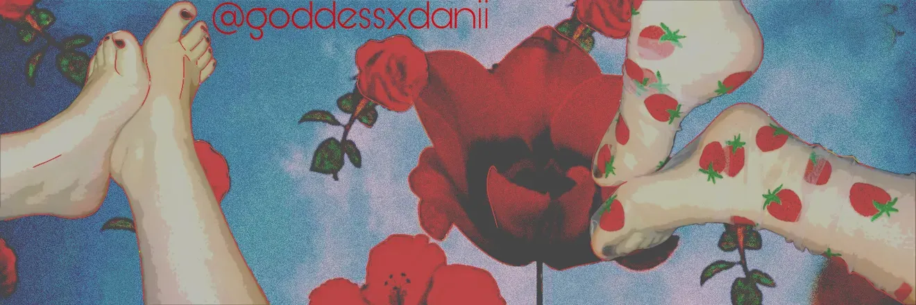 OnlyFans cuenta goddessxdanii header 2
