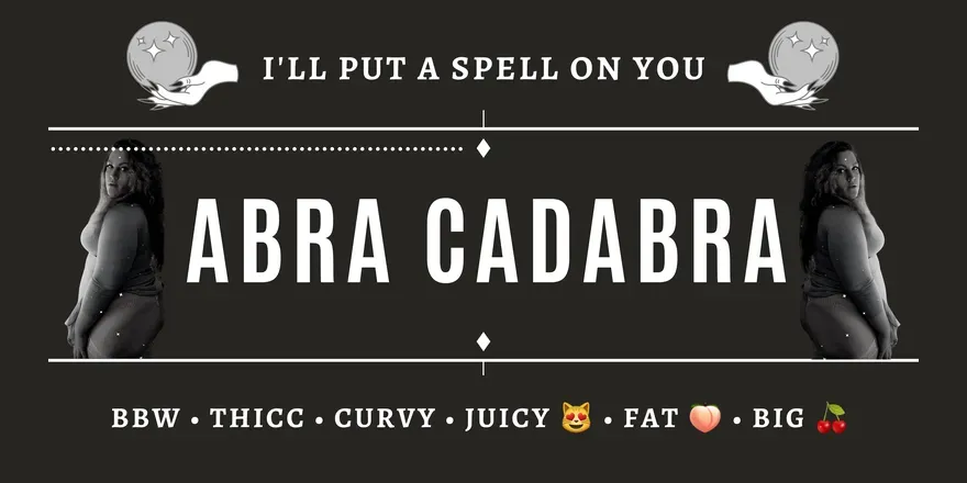 OnlyFans account  xoxabracadabraxox header 2