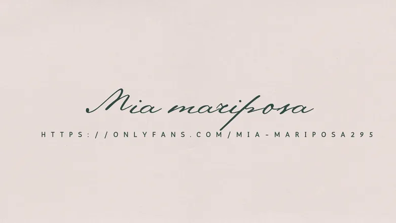 OnlyFans cuenta mia-mariposa295 header 2