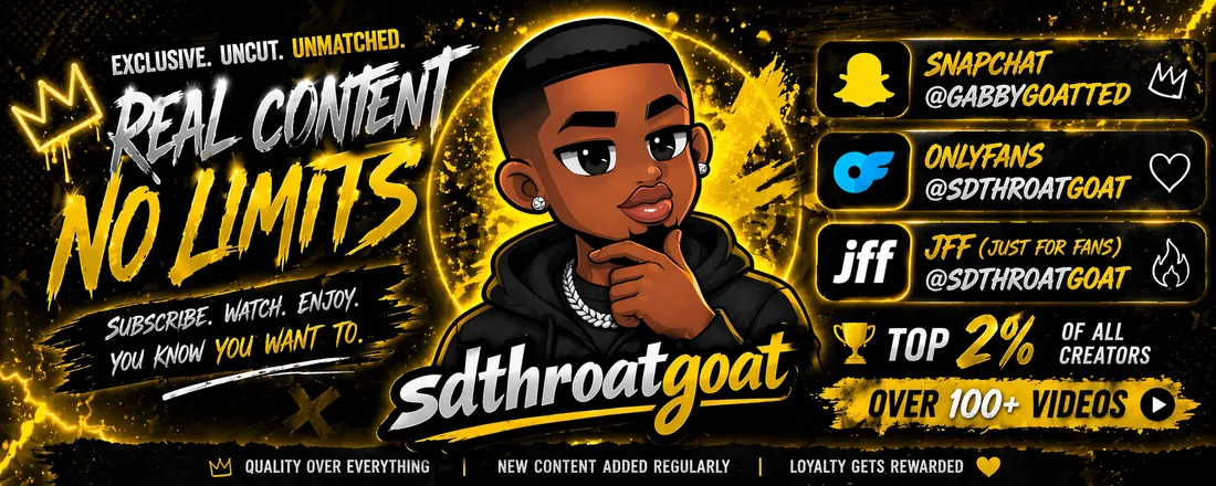 OnlyFans cuenta sdthroatgoat header 2