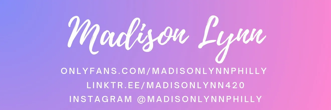 OnlyFans cuenta madisonlynnphilly header 2