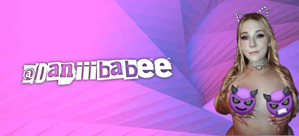 OnlyFans cuenta daniiibabee header 2