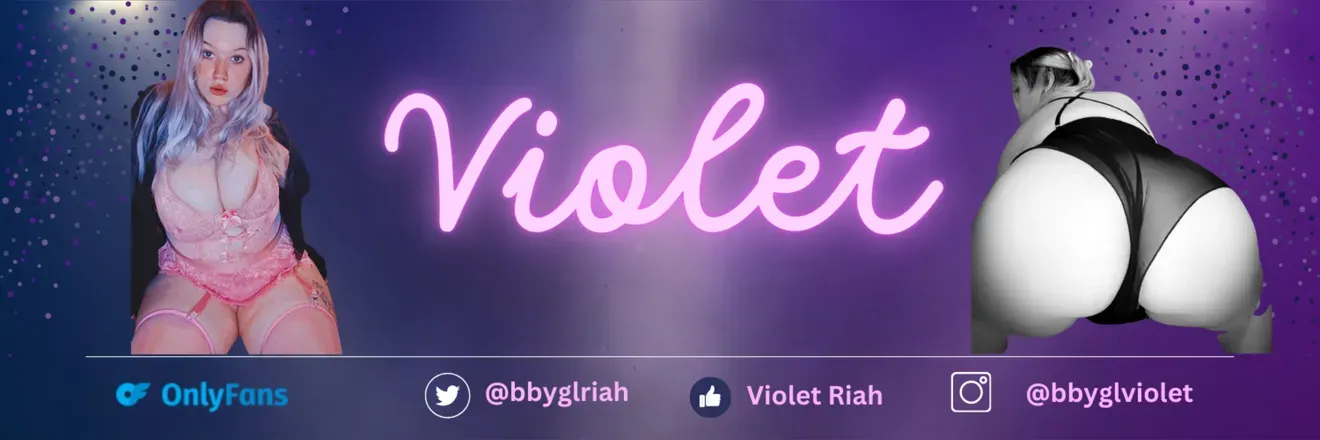 OnlyFans cuenta bbyvioletvip header 2