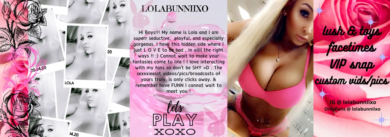 OnlyFans cuenta lolabunniixo header 2