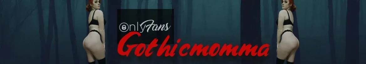 OnlyFans cuenta gothicmomma header 2