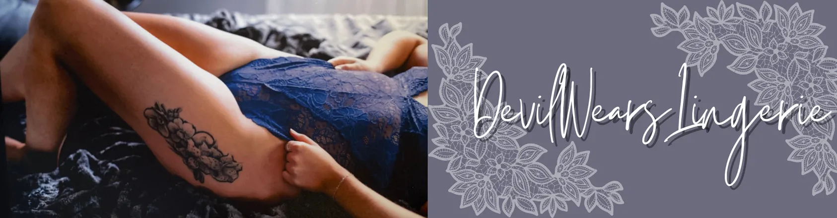 OnlyFans cuenta devilwearslingerie header 2