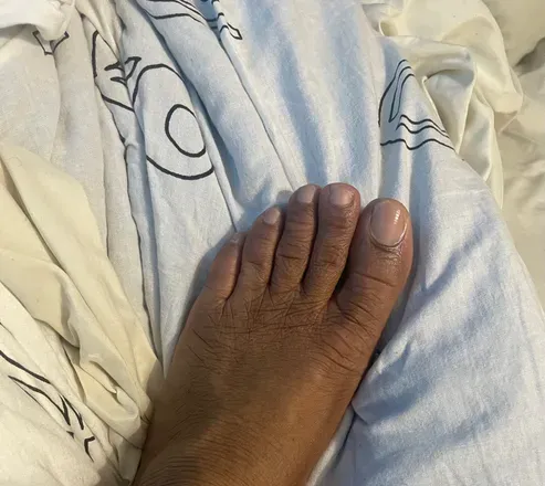 OnlyFans account  ebonyfootboy header 2