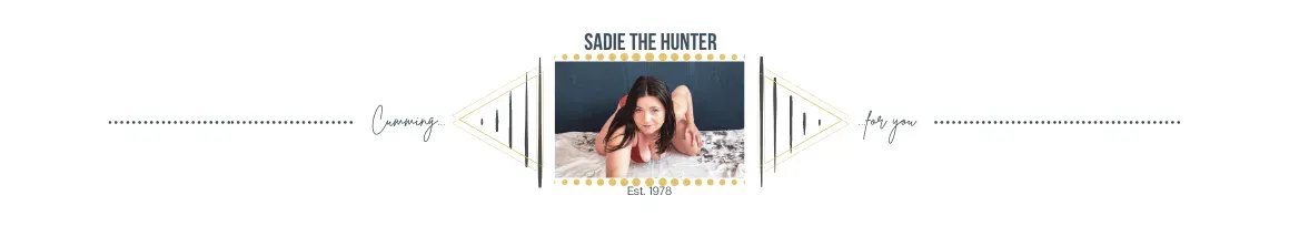 OnlyFans cuenta sadiethehunter header 2