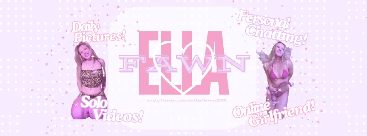 OnlyFans cuenta ellafawn333 header 2