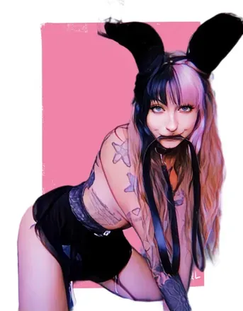 OnlyFans cuenta blacklady_rabbit header 2