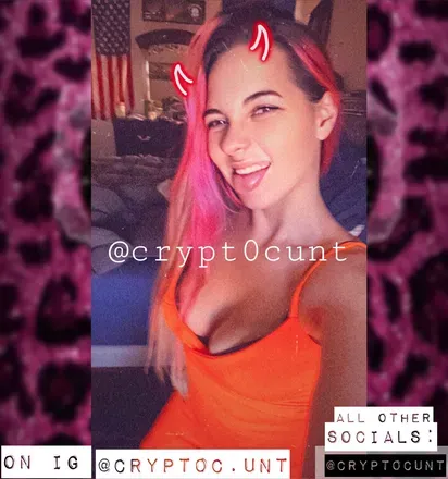 OnlyFans account  crypt0cunt avatar 1