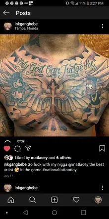 OnlyFans account  tattedbebe813 avatar 1
