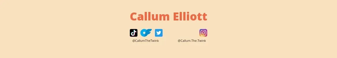 OnlyFans cuenta callumthetwink header 2