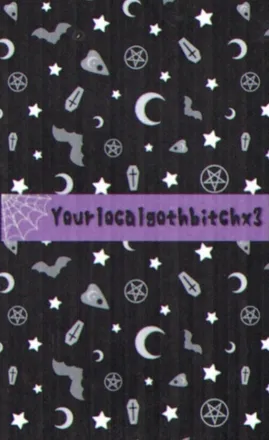 OnlyFans cuenta yourlocalgothbitchx3 header 2