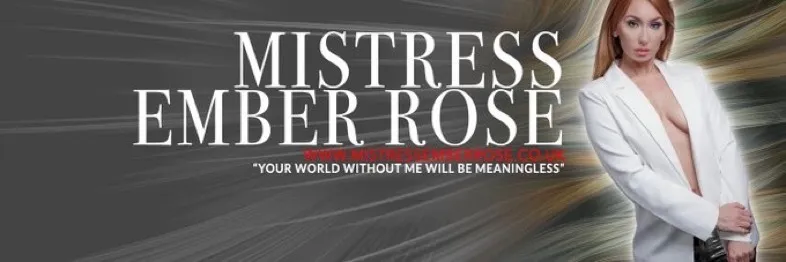 OnlyFans cuenta mistress_ember_rose header 2