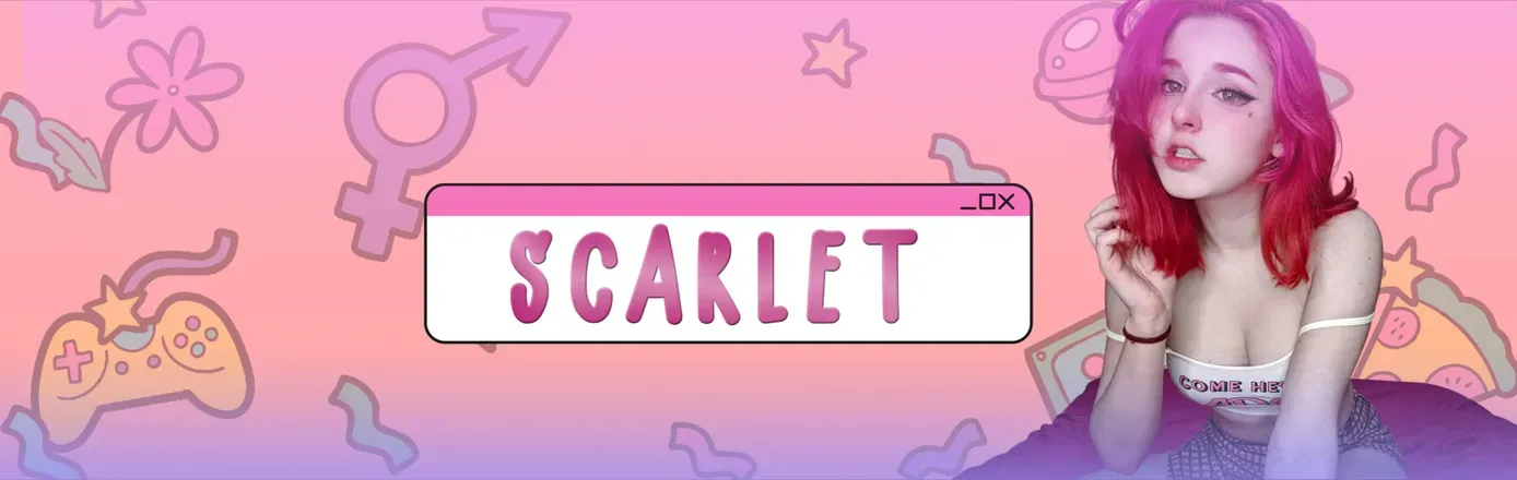 OnlyFans cuenta scarlet_firefly header 2