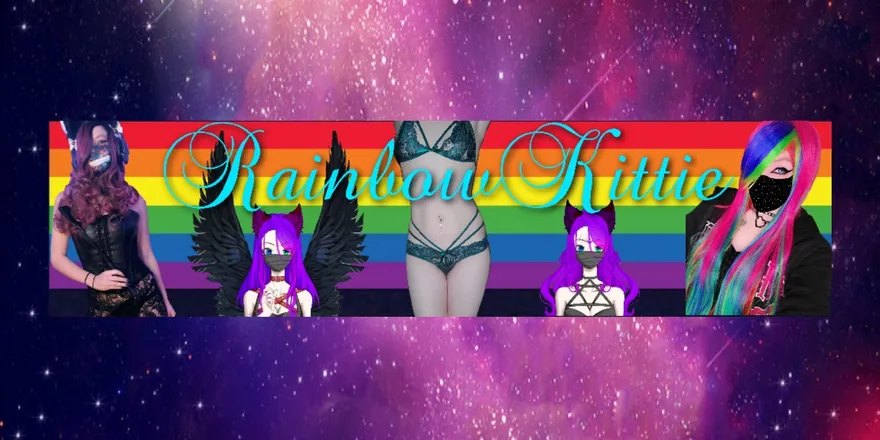 OnlyFans cuenta rainbowkittie90 header 2