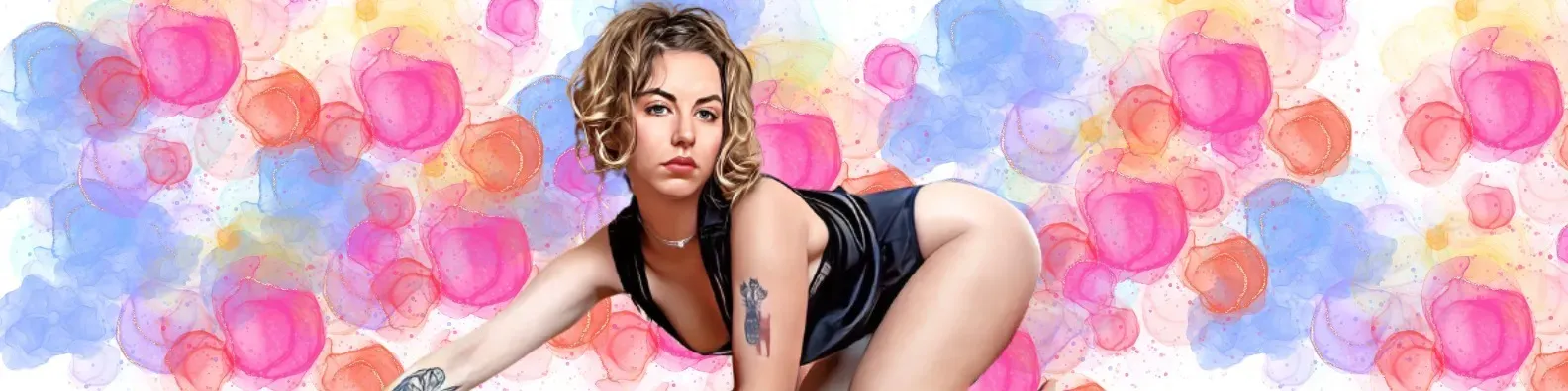 OnlyFans account  flower_model header 2