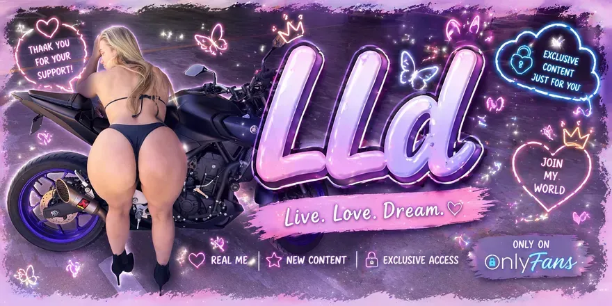 OnlyFans account  livelovedream header 2