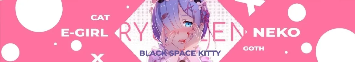 OnlyFans cuenta blackspacekitty header 2