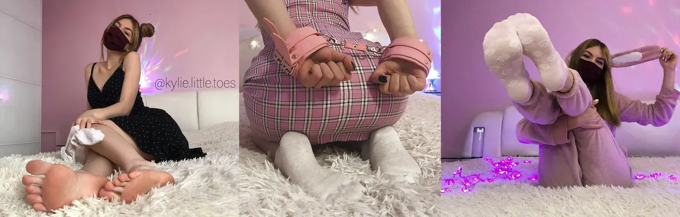 OnlyFans cuenta kylie.little.toes header 2