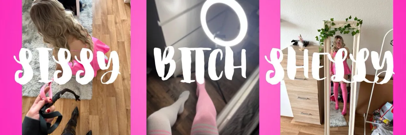OnlyFans cuenta sissybitchshelly header 2