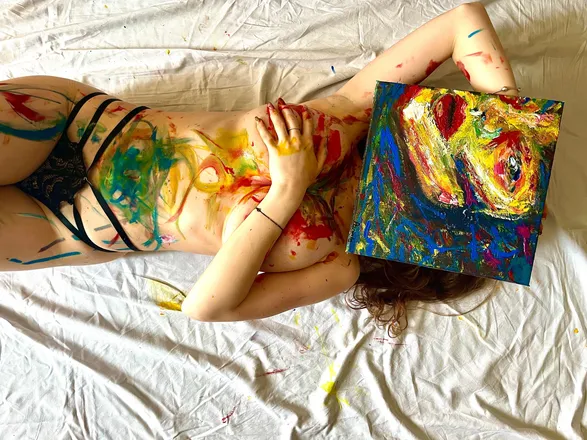 OnlyFans cuenta pintarmerosie header 2