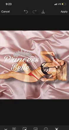 OnlyFans cuenta princessbelleeee header 2