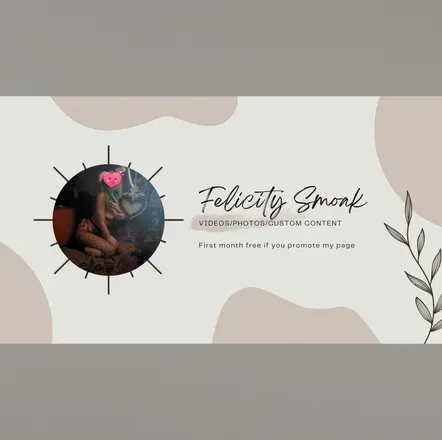 OnlyFans cuenta felicitysmoak header 2