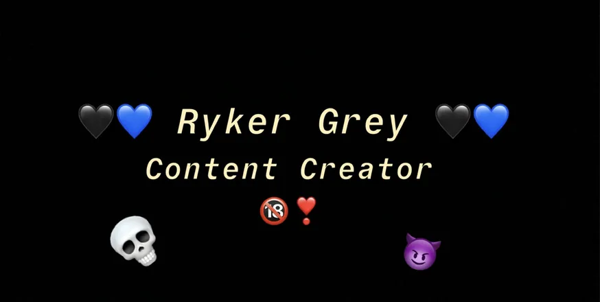 OnlyFans account  rykergrey header 2