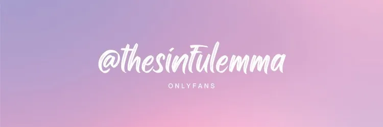 OnlyFans cuenta thesinfulemma header 2