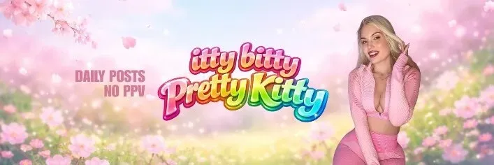 OnlyFans account  ittybittyprettykitty header 2