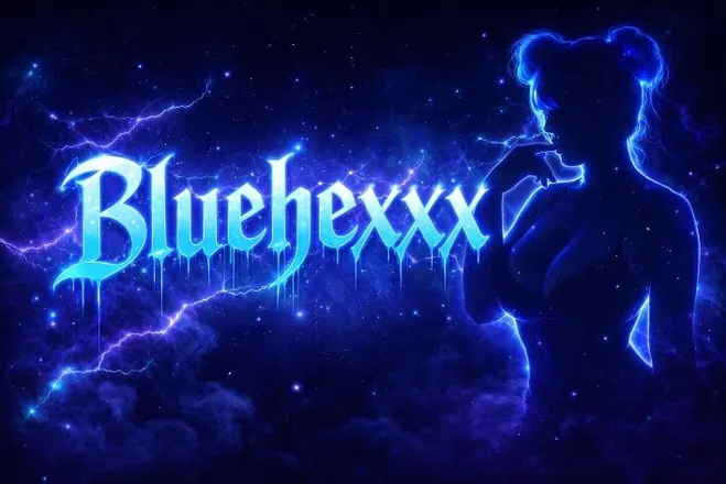 OnlyFans cuenta bluehexxx666 header 2