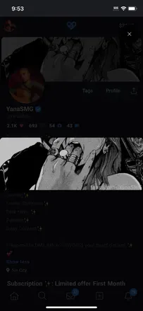 OnlyFans cuenta yanasmg header 2