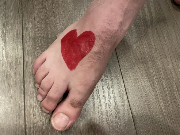 OnlyFans cuenta kinkyfeetman header 2