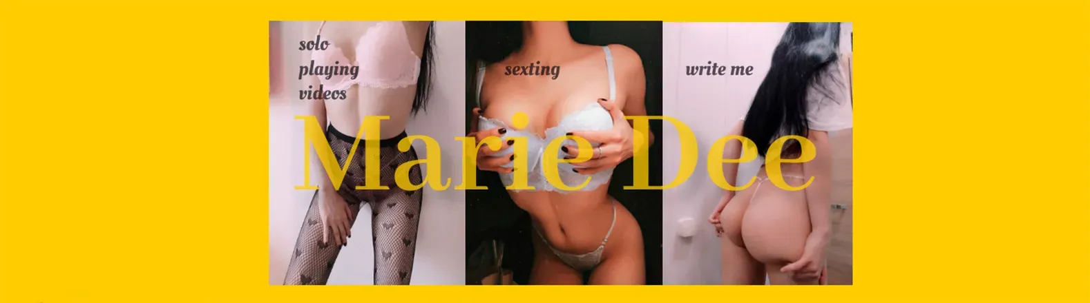 OnlyFans cuenta marie_dee header 2