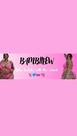 OnlyFans cuenta bbwbambii header 2