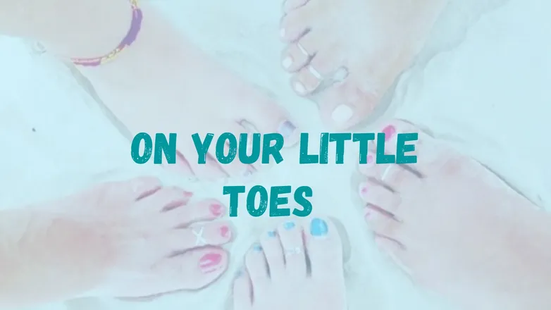 OnlyFans account  onyourlittletoes header 2